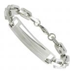 Stainless Steel Thick Link Bracelet